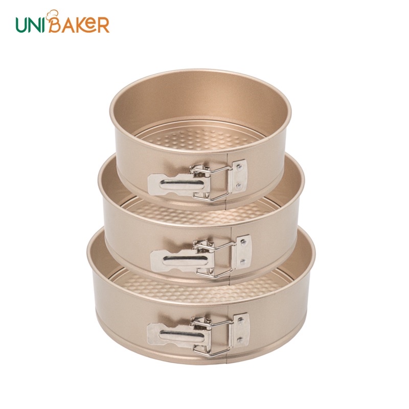 Khuôn tròn springform 20cm/18cm Unibaker