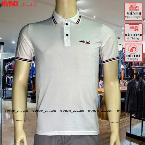 Áo Thun Nam ,Áo Phông Nam Cổ Bẻ Tay Ngắn BoDy Ôm Dáng Chất Coton Co Giản Mèm Min KVIND_Store08