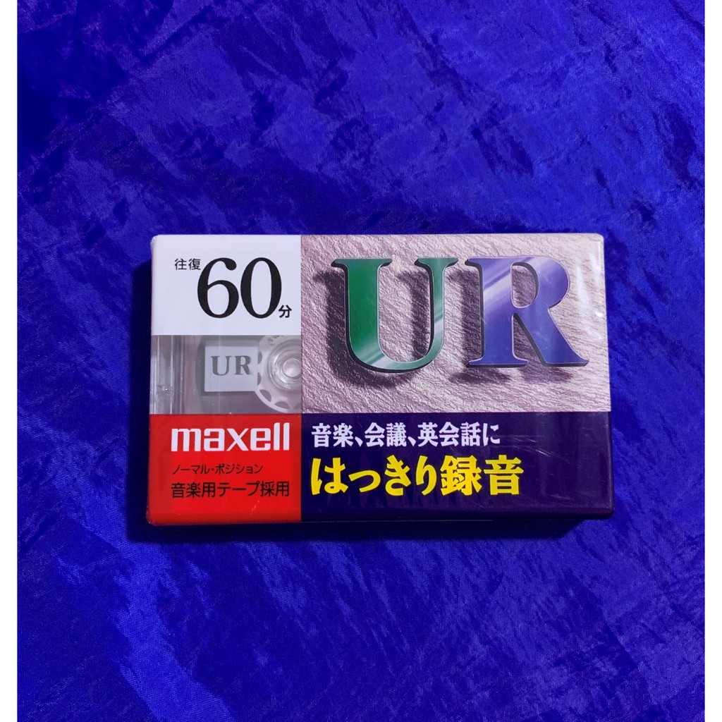 Băng rỗng Maxell Cassette UR 60 phút Mới