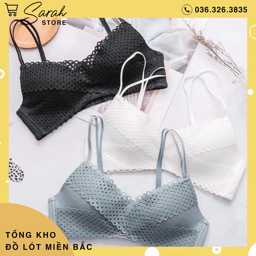 Bộ Đồ Lót Sweet Girl Nâng Ngực Đệm Mỏng Không Gọng 994 | BigBuy360 - bigbuy360.vn