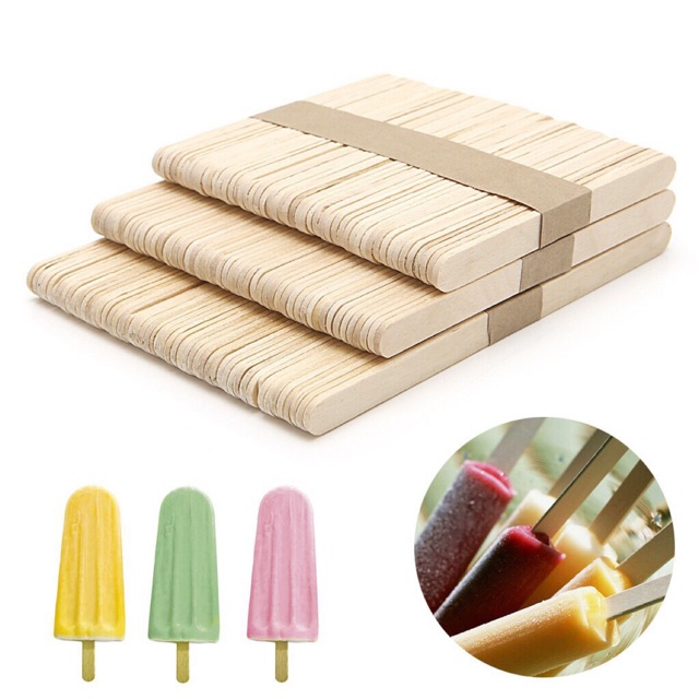 Que kem gỗ các màu (50 cái)
