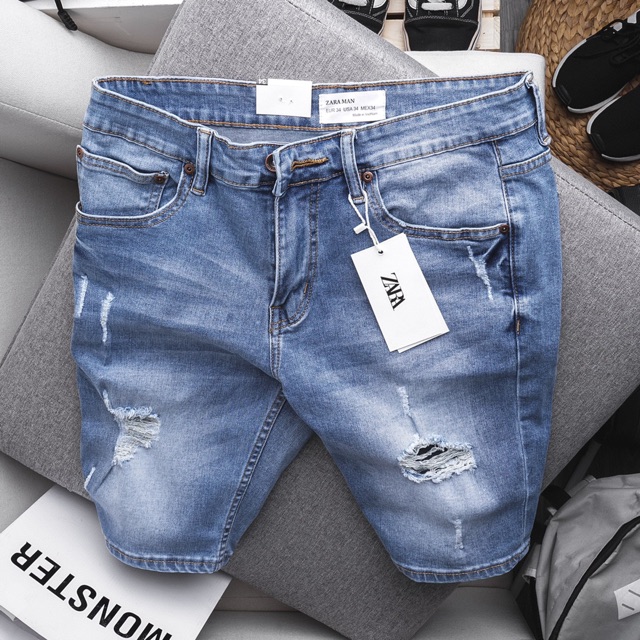 [34-40 size đại]Quần short nam size lớn VNXK - jean co giãn thời trang