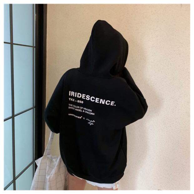 Áo Hoodie nỉ bông SIMPLE STYLE màu TÍM đen be ulzzang hot | BigBuy360 - bigbuy360.vn