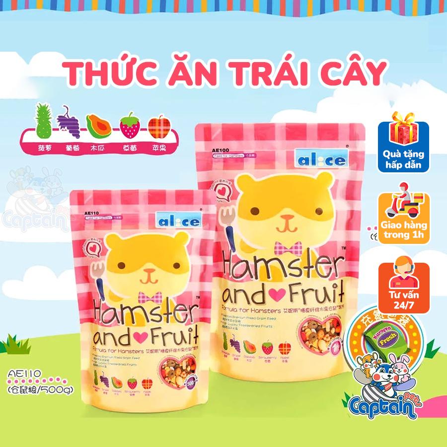 Thức ăn Alice trái cây cho Hamster 500g
