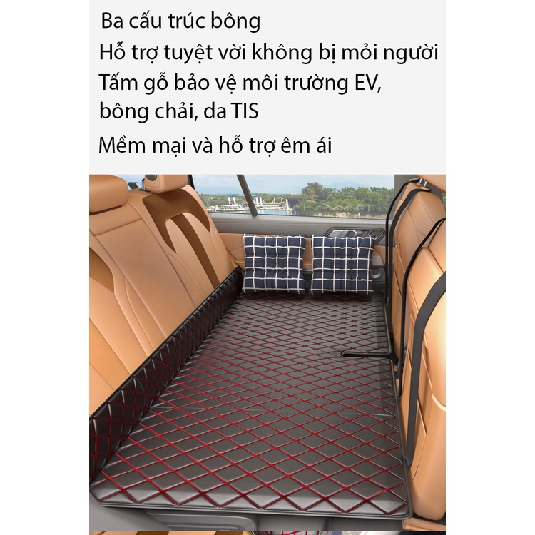 Nệm hơi ô tô, đệm giường nằm ô tô cao cấp không cần bơm hơi 5 lớp cao cấp, đệm hơi dã ngoại, du lịch cao cấp