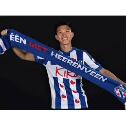 QUẦN ÁO BÓNG ĐÁ CLB HEERENVEEN-ĐOÀN VĂN HẬU 2019-2020 -THUN LẠNH CAO CẤP