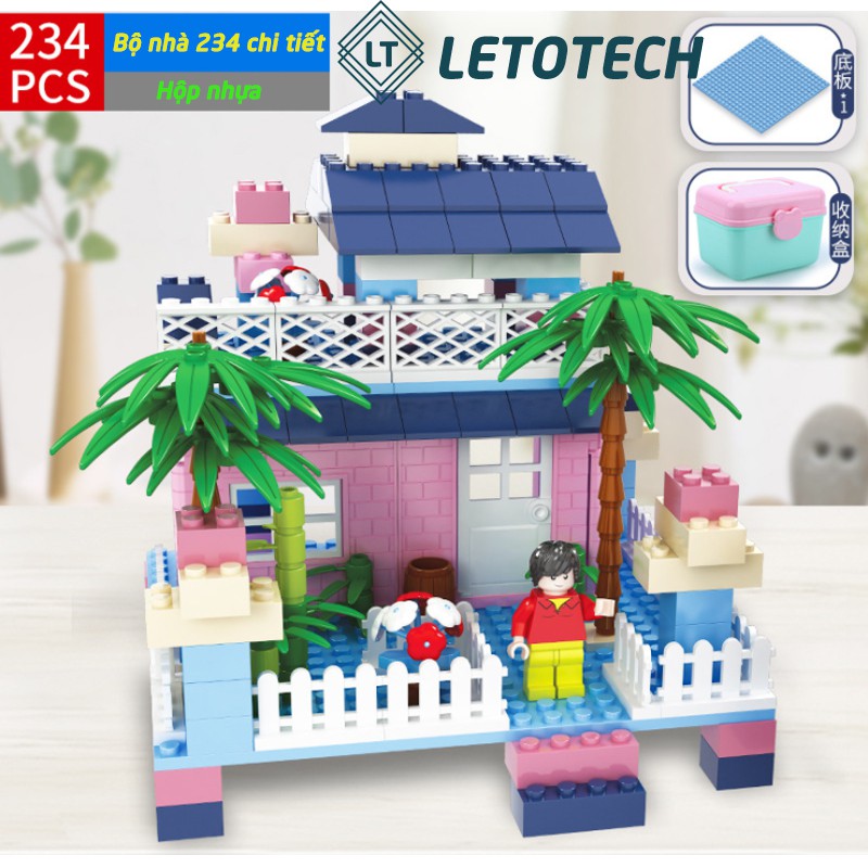 Bộ lắp ráp lego nhà phố siêu đẹp