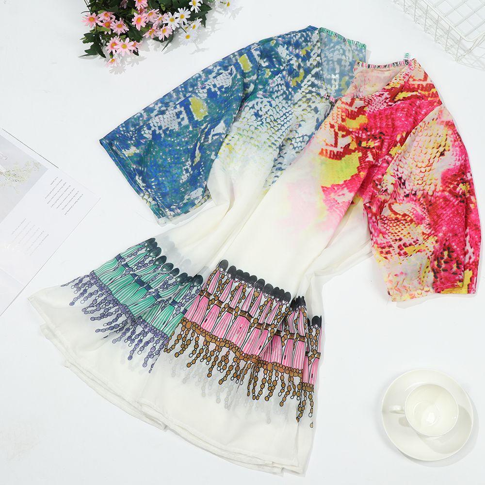 Đầm Maxi Sarong Kaftan Đi Biển Mùa Hè Heceh