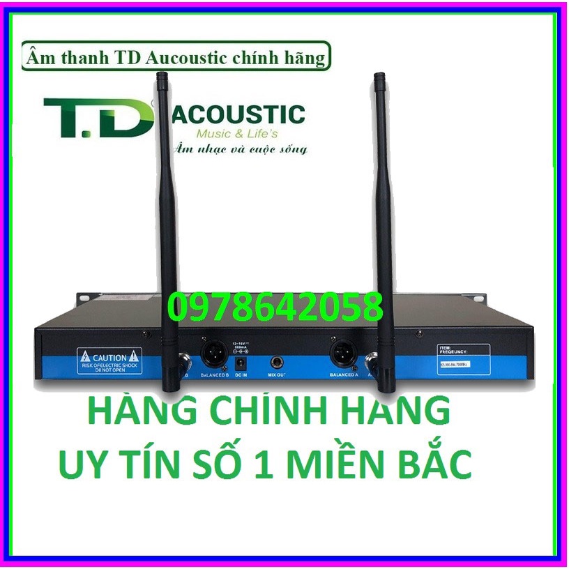 Micro không dây TD Acoustic M-8 Pro hàng chính hãng