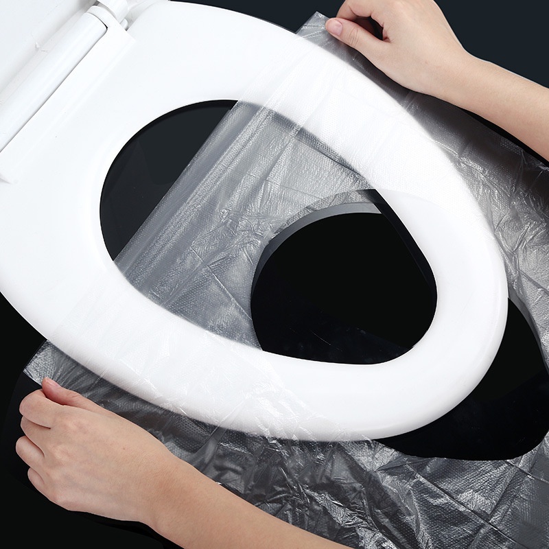 Bộ 3 bọc bệ ngồi toilet dùng một lần chống thấm nước tiện dụng