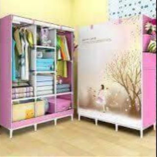 Tủ vải 3 buồng 8 ngăn