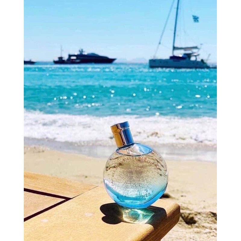 [HÀNG HIẾM] nước hoa h.e.r.m.e.s eau des merveilles bleue mini 7.5ml🌸 dư vị biển xanh- tuyệt phẩm mùa hè🌸