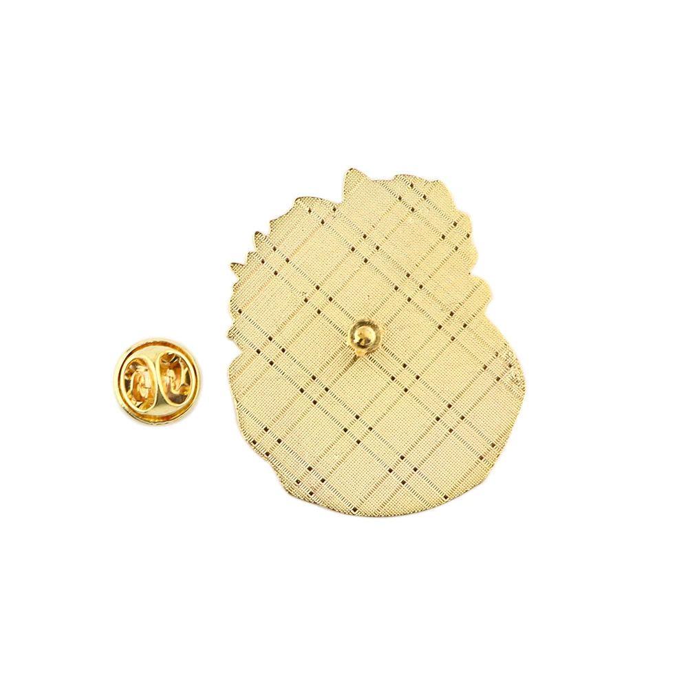 Ghim Cài Áo Kim Loại Tráng Men Cứng Họa Tiết Demon Slayer 15H Sáng Tạo Trang Trí Ba Lô / Túi Xách