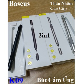 Bút Cảm Ứng Cho Ipad Baseus Bằng Nhôm Cao Cấp 2 Trong 1 Chính Hãng