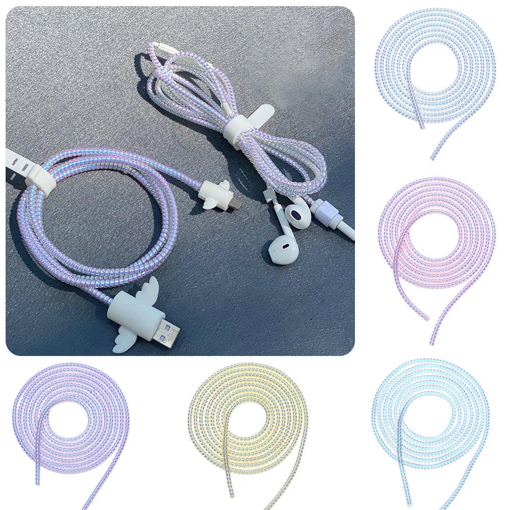 BTLIMER Dây Bảo Vệ Cáp Sạc Mới Dài 1.55M