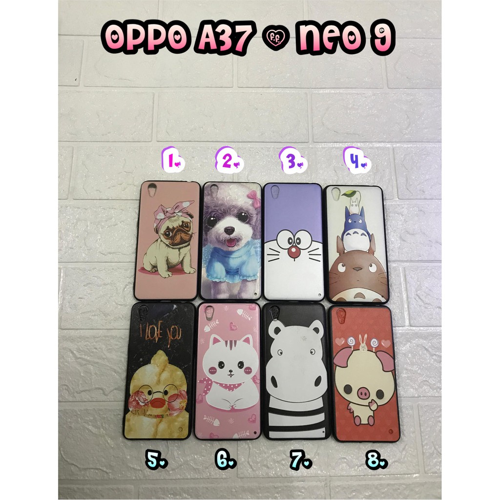 ỐP LƯNG THỜI TRANG OPPO A37/ NEO 9