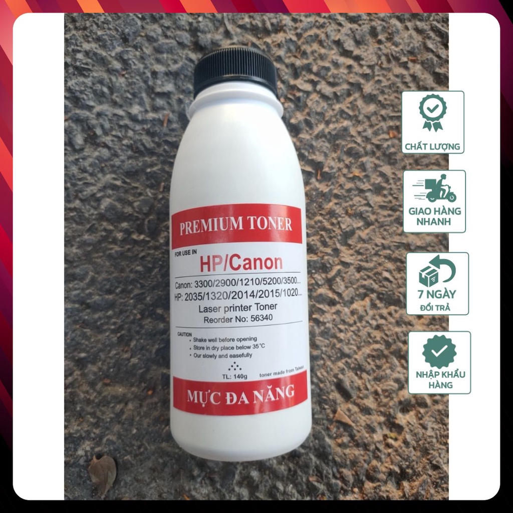 Mực đổ premium ink  sử dụng cho máy in CANON VÀ HP