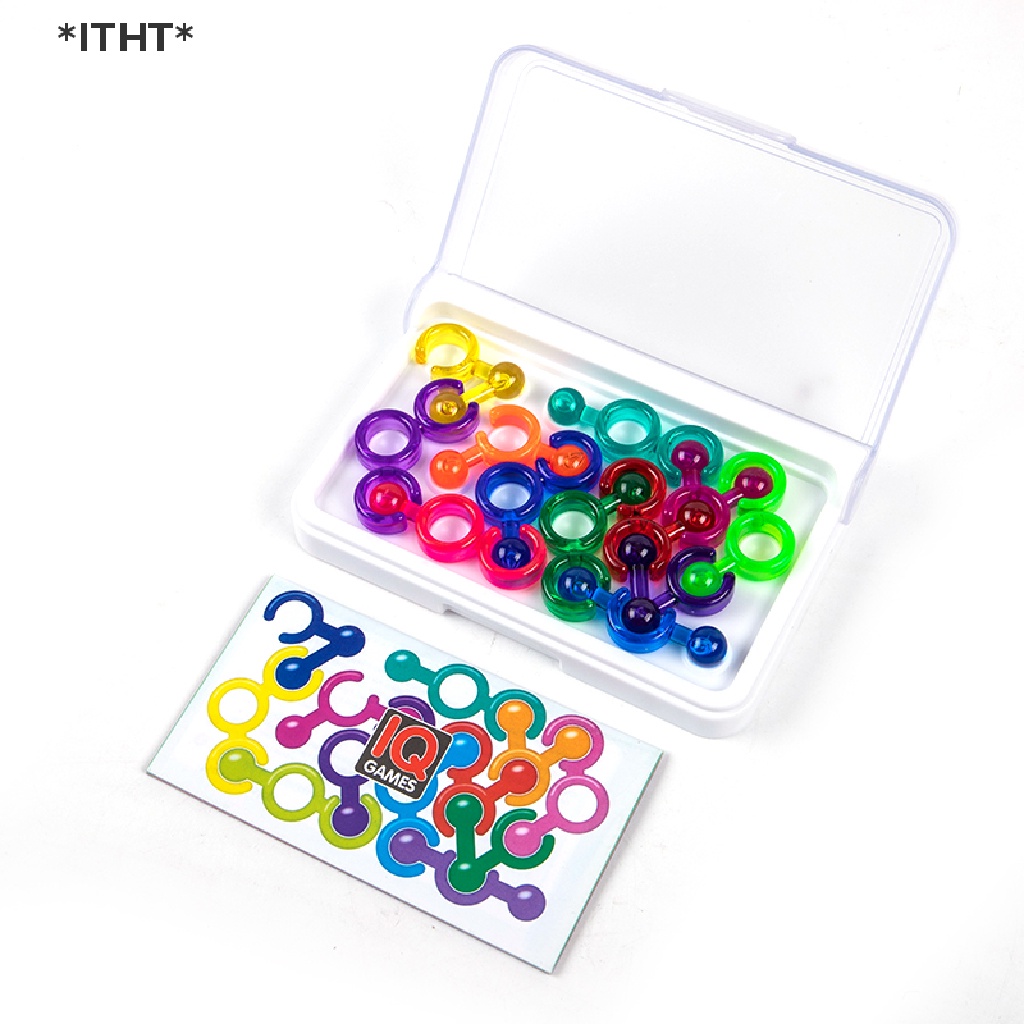 [ITHT] Đồ Chơi Xếp Hình 3D Thông Minh 120 Chi Tiết Tòa Nhà Montessori