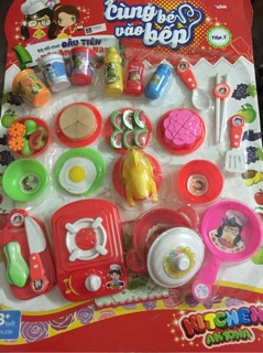Bộ đồ chơi nấu ăn cho bé