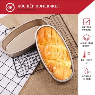 Khuôn Oval - Nướng Bánh Mì - Bánh Bông Lan - Flan - Chống Dính GBBM002