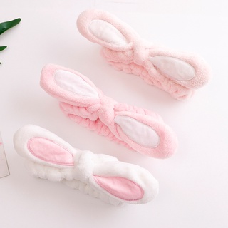 Băng Đô Cài Tóc, Băng Đô Rửa Mặt Tai Thỏ Dễ Thương Cho Nữ