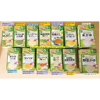 [Mã FMCG8 giảm 8% đơn 500K] BỘT ĂN DẶM WAKODO NHẬT ĐỦ VỊ Bé 5, 7th