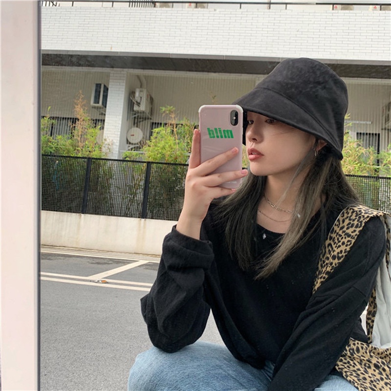 Nón Vải Style Nhật Vành Che Mặt Trước Siêu Chất 2127