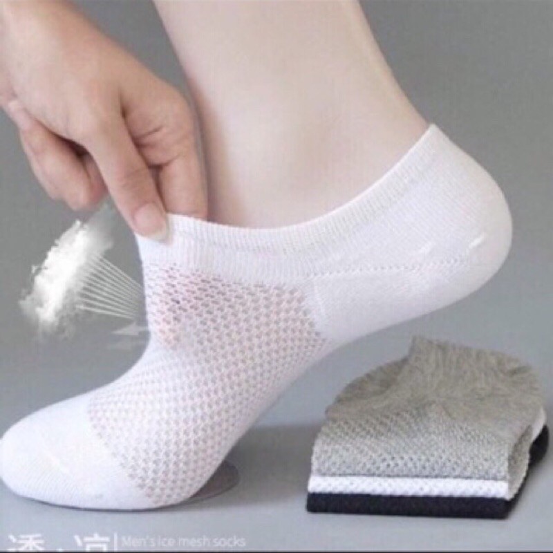 Tất lưới nữ thông hơi dày đẹp