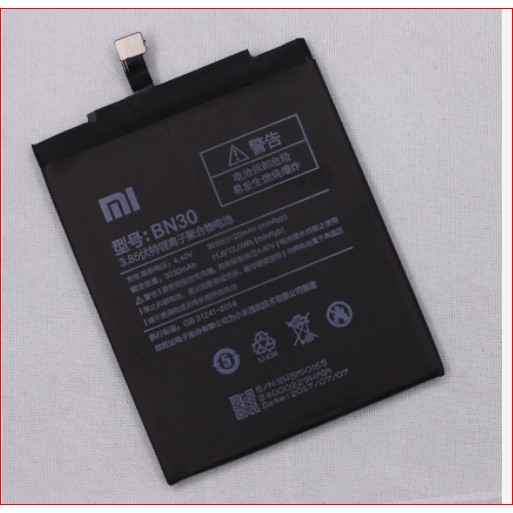 Pin Xiaomi Redmi 4A - BN30 dung lượng 3120mAh ( BH 6 thang )