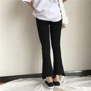 [Sẵn] Quần Jeans loe đen