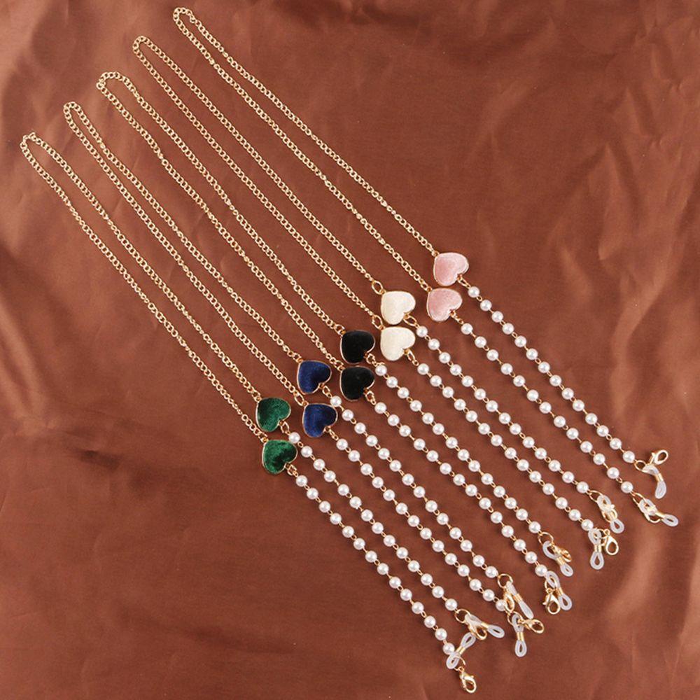 MOILYVN Dây Giữ Mắt Kính Hình Trái Tim Thời Trang