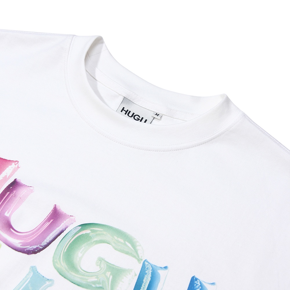 Áo thun unisex HUGU - Bloon - Chất vải cotton thoáng mát chuẩn form