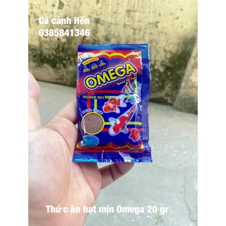 Omega - thức ăn hạt mịn giàu dinh dưỡng cho cá (gói20gr)