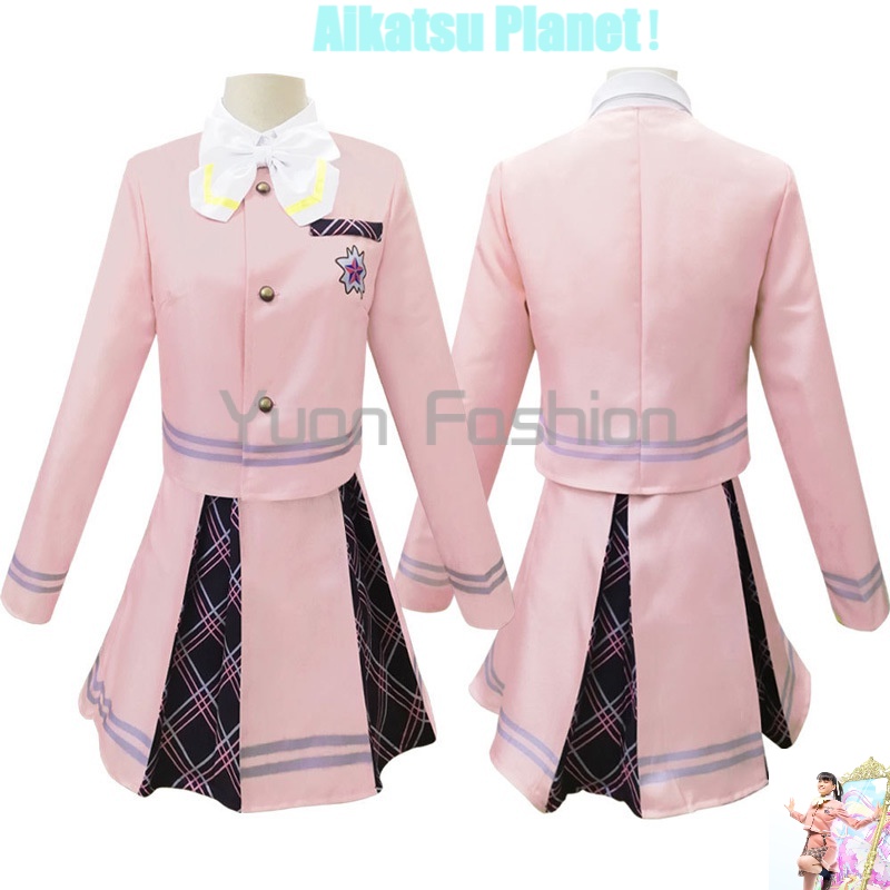 Loạt Aikatsu! Hành tinh Aikatsu! Bộ Đồng Phục Hóa Trang Nhân Vật Hoạt Hình Anime Xinh Xắn