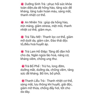Trà thảo mộc dưỡng nhan Mộc Việt