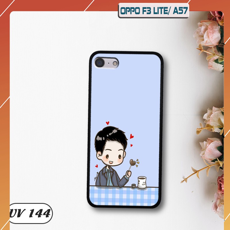Ốp lưng OPPO F3 Lite (A57) lưng nhám viền dẻo