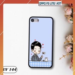 Ốp lưng OPPO F3 Lite (A57) lưng nhám viền dẻo