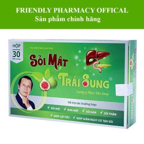 Sỏi Mật Trái Sung - Hỗ trợ bài sỏi, ngăn ngừa sỏi thận ( Hộp 30 viên)