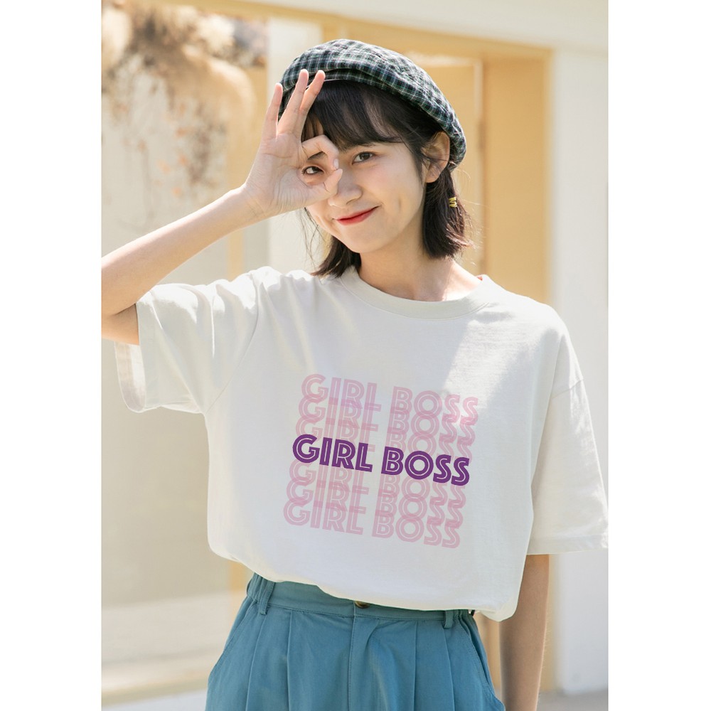 Áo thun tay lỡ nam nữ Unisex form rộng CY003