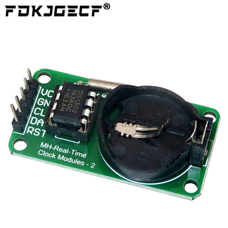 Mô-đun Đồng Hồ Thời Gian Thực RTC DS1302 Cho AVR ARM PIC SMD Cho Arduino