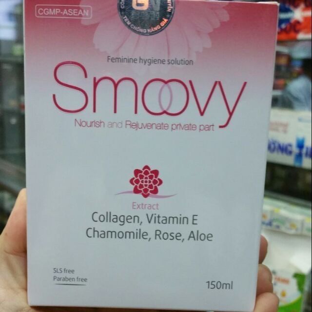 Vệ sinh phụ nữ Smoovy (chai 150ml)