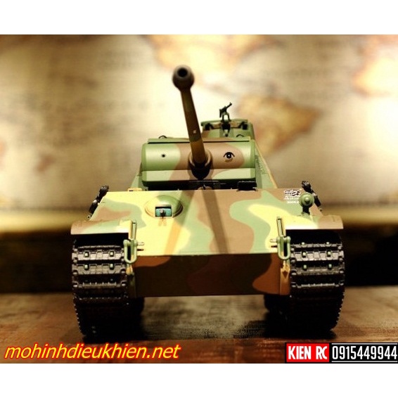 XE TĂNG ĐIỀU KHIỂN TỪ XA PANTHER G PHIÊN BẢN XÍCH NHỰA