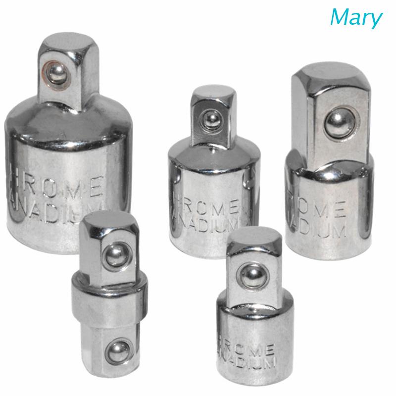 Bộ 5 Đầu Chuyển Đổi Cờ Lê 1/4 3/8 1/2 Chuyên Dụng Chất Lượng Cao