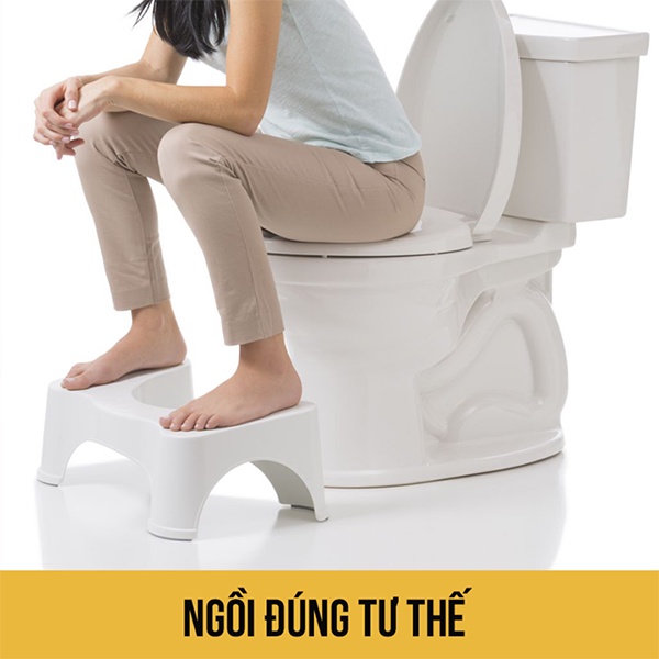 Ghế kê chân toilet bồn cầu Notoro inochi dễ dàng và thoải mái chống táo bón