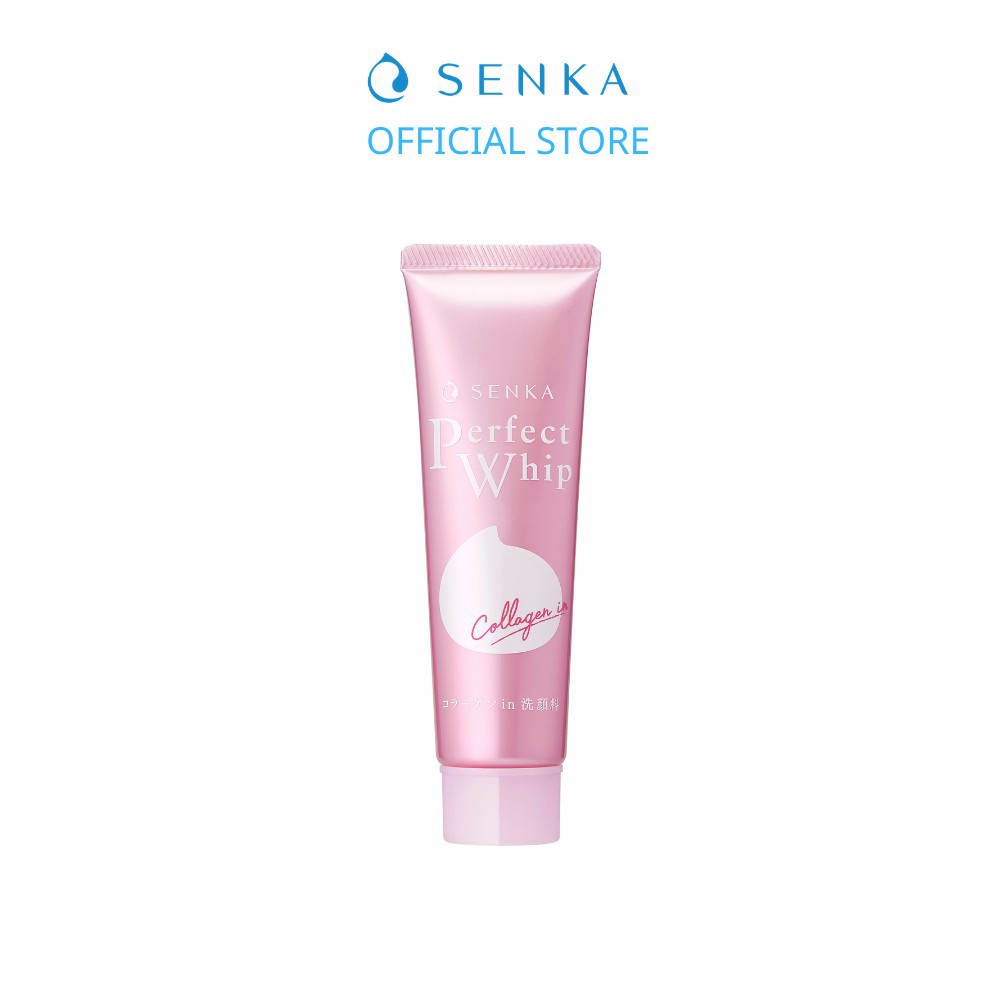 Sữa rửa mặt Senka Perfect Whip Collagen 50g