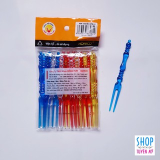 Set 24 cái nĩa nhựa Hồng Phát - 18cm