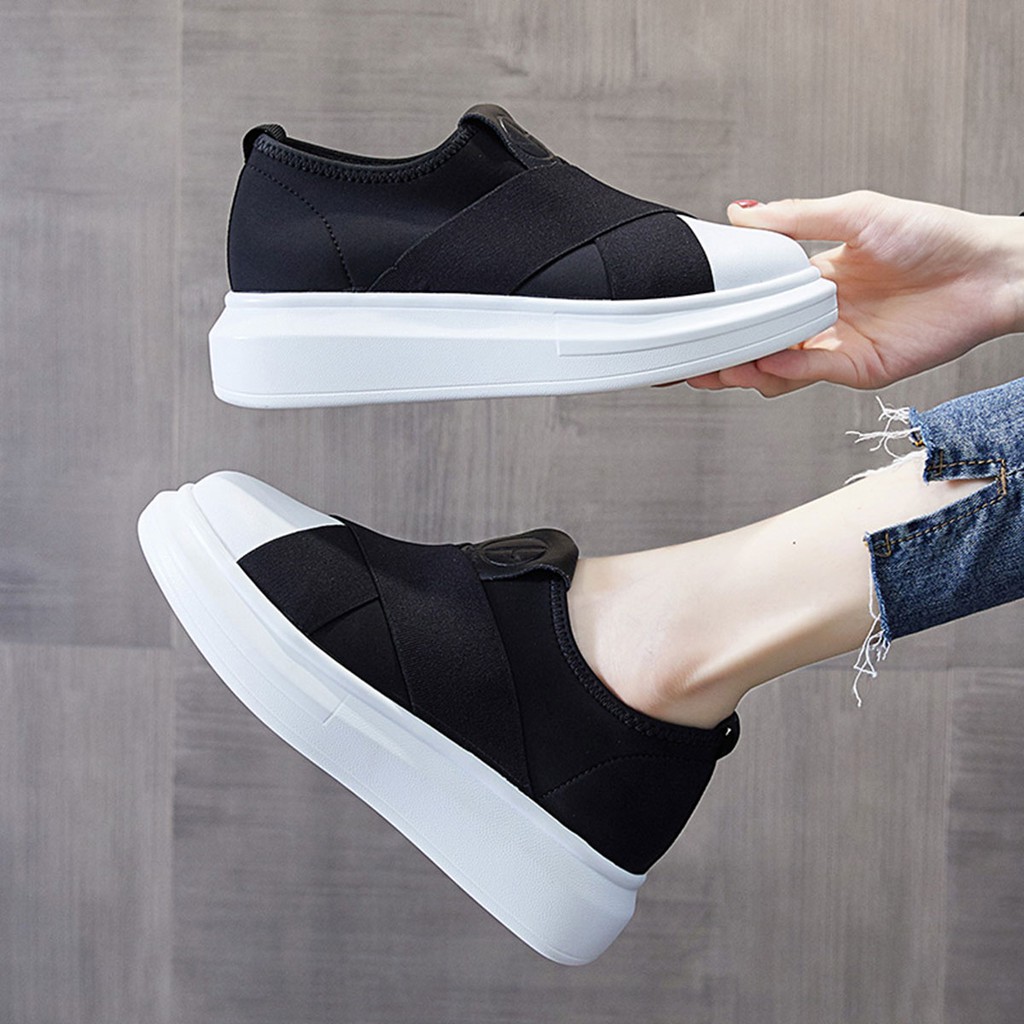 Giày Lười Vá Đen Kèm Ảnh Thật | BigBuy360 - bigbuy360.vn