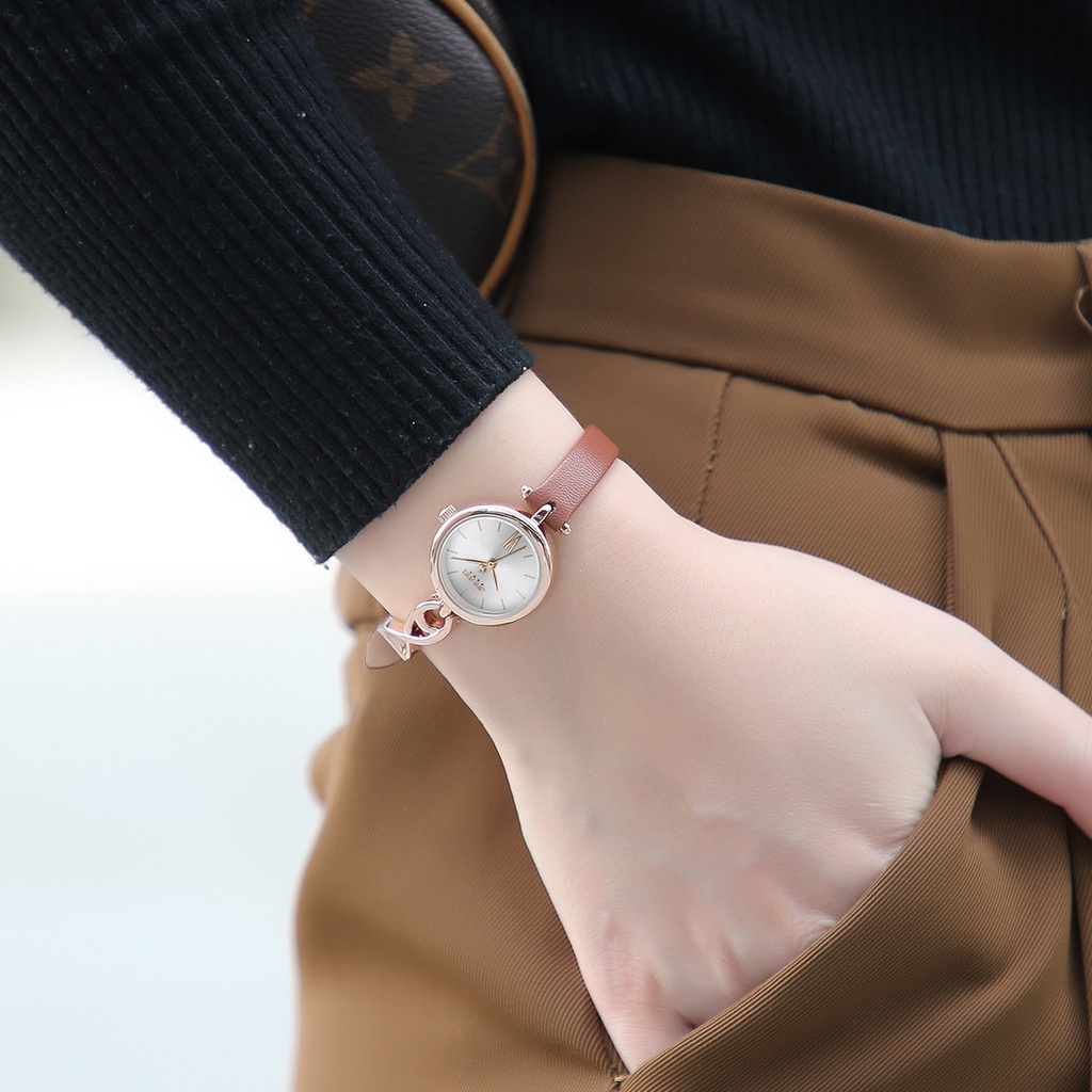 Julius Official | Đồng hồ nữ Julius JA-1351 dây da