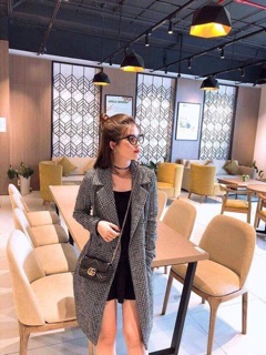 Áo dạ kẻ 6 cúc siêu đẹp ❤️