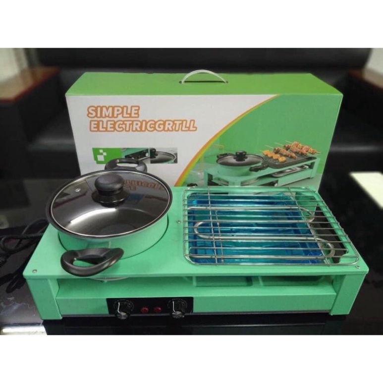 NỒI LẨU NƯỚNG 2 TRONG 1 MODEL DKS-303 CÔNG SUẤT 2200W